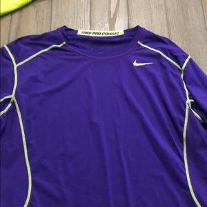 Nike pro combat fitted long sleeve tee